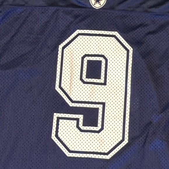 NFL Cowboys #9 Romo Jersey Authentic Apparel Football Quarterback Size XL - Picture 4 of 9